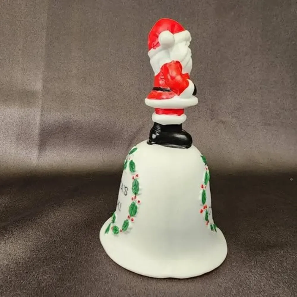 Vintage House of Lloyd Santa's Back Bell 1986